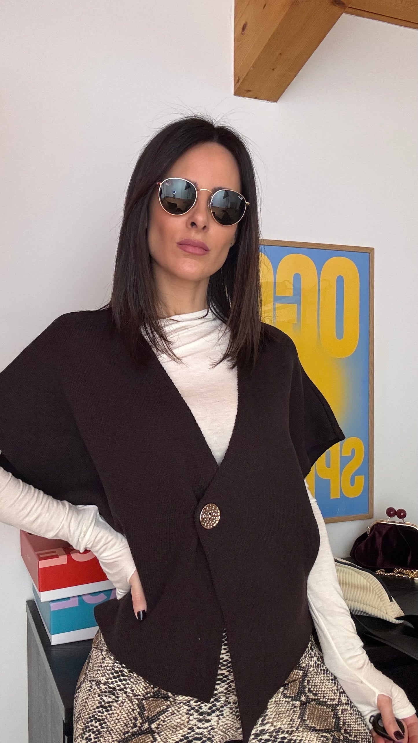 Gilet in maglia