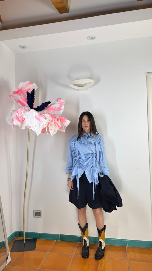 Camicia con fiocchi
