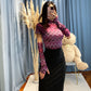Maglia con manica a guanto